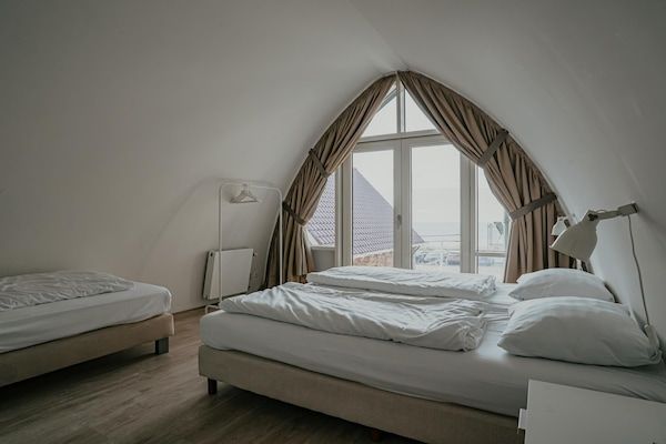 Slaapkamer - Appartement in Egmond met Uitzicht op Zee in Egmond aan zee (5)