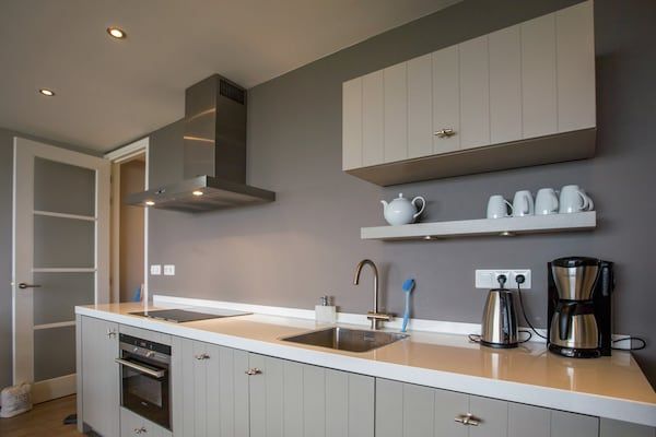 Keuken - Appartement in Noordwijk bij Strand in Noordwijk (4)