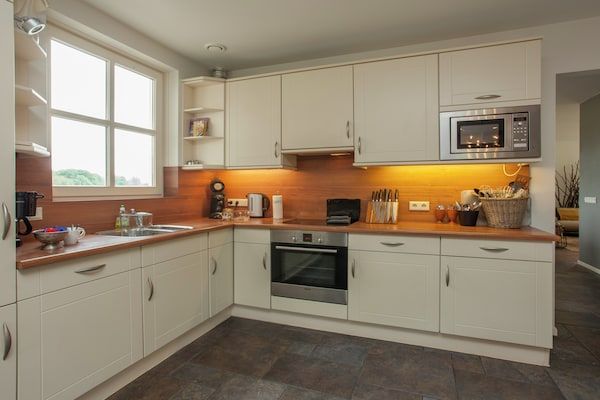 Keuken - Landhuis naast een natuurgebied in Leende (4)