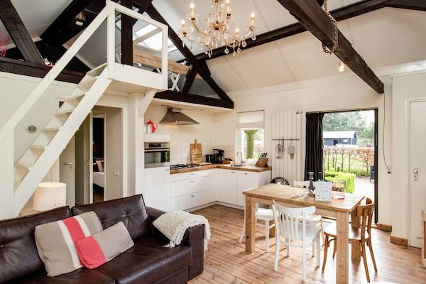 Eetkamer - Vakantiehuis in Leende met Hottub & Tuin in Leende (3)