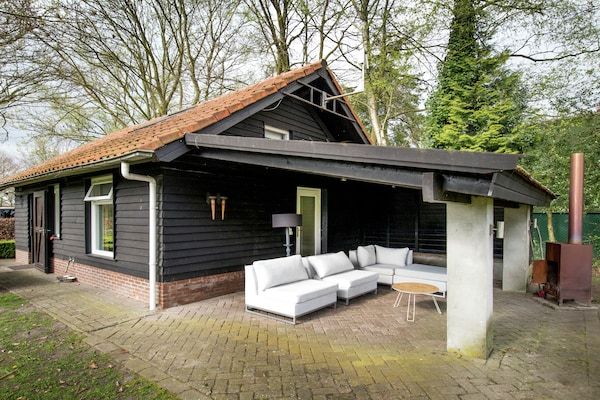 Terras - Vakantiehuis in Leende met Hottub & Tuin in Leende (5)