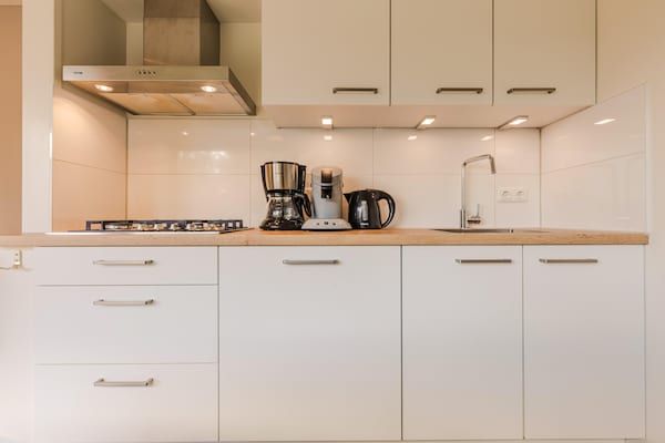 Keuken - Bungalow nabij Valkenburg in Walem (4)