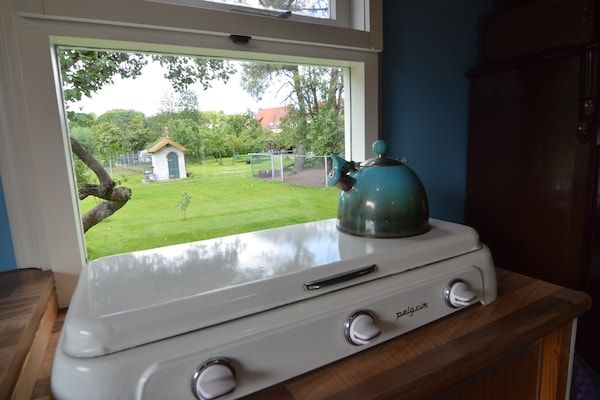 Keuken - Pipowagen in Weideblick met Boerderijdieren in Bergen op Zoom (4)