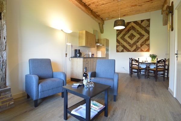 Woonkamer - Boerderij in Geesteren bij bos in Geesteren (1)