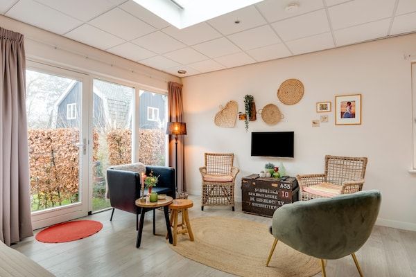 Woonkamer - Koppelsretraite in Bergen in Bergen (1)