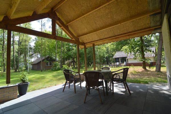 Terras - Vakantiehuis in Stramproy bij natuurgebied in Stramproy (5)