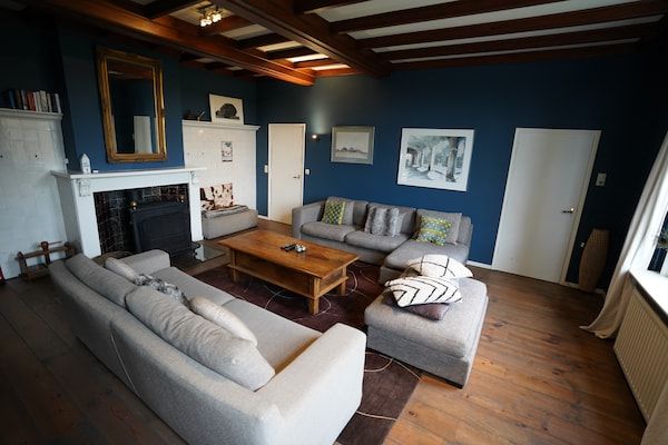 Woonkamer - Rustig gelegen boerderij in Doorn nabij het bos in Doorn (2)