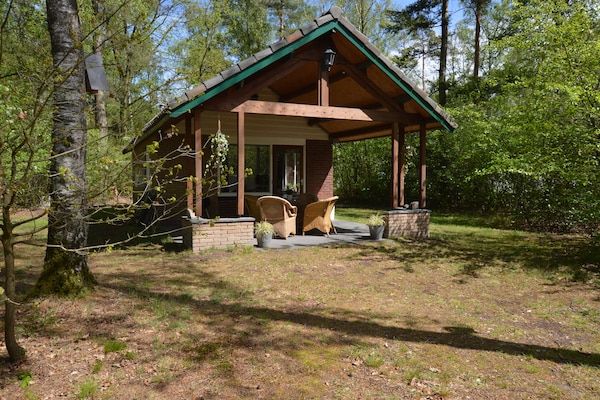 Buitenkant - Romantisch bosverblijf met sauna in Stramproy (1)