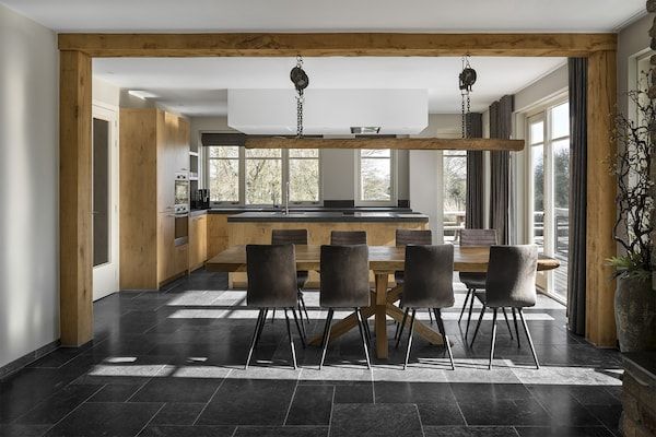 Eetkamer - Vakantiehuis met bubbelbad in Noordwijk in Noordwijk (3)