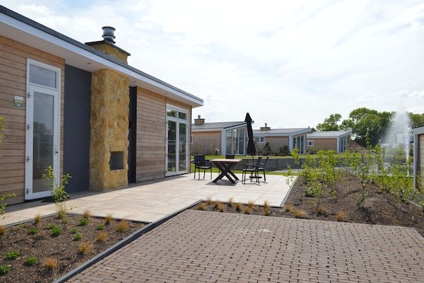 Buitenkant - Vakantiehuis in Limburg met Buitenhaard in Bemelen (1)
