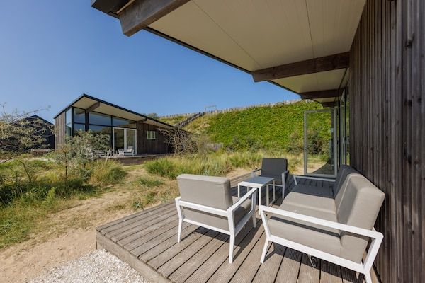 Terras - Comfortabele lodge In Bloemendaal aan zee in Bloemendaal (5)