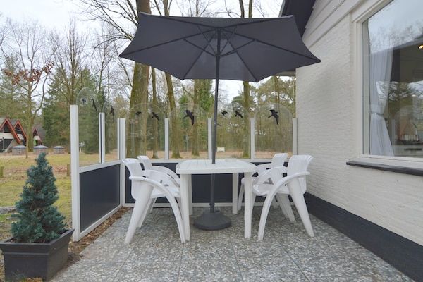 Terras - Vakantiehuis in Stramproy bij natuurgebieden in Stramproy (5)