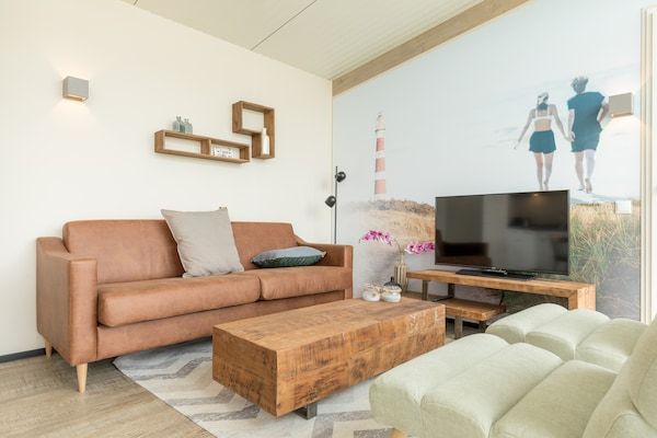Woonkamer - Ameland Retreat met Veranda in Hollum (1)
