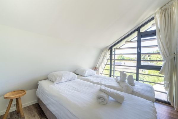 Slaapkamer - Vakantiehuis Waterland voor zes personen in Egmond aan den Hoef (4)