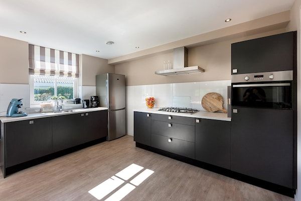 Keuken - Vakantiehuis bij Nederlandse kust & park in Noordwijk (4)
