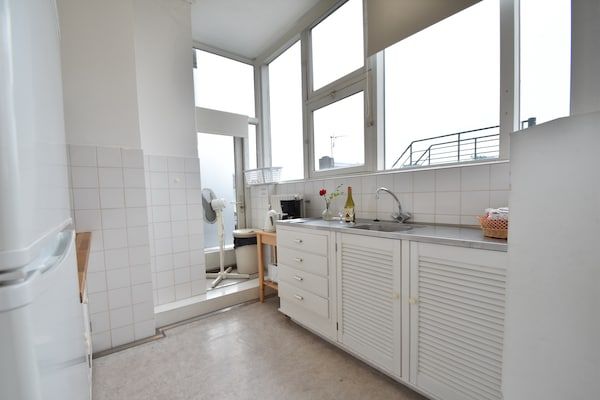 Keuken - Appartement in Bergen aan Zee nabij strand in Bergen aan zee (3)