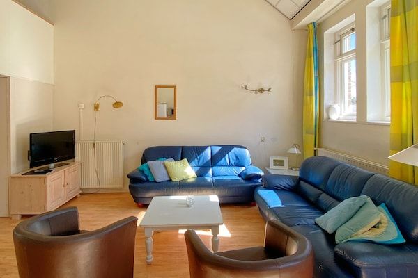 Woonkamer - Vakantiehuis in Bergen bij Noordzeestrand in Bergen aan zee (1)