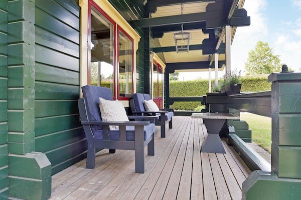 Terras - Vakantiehuis in Hulshorst bij Veluwemeer in Hulshorst (5)