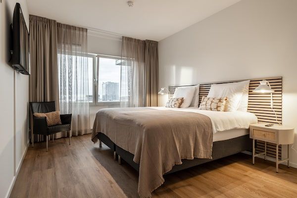 Slaapkamer - Luxe appartement, Scheveningen in Scheveningen (4)