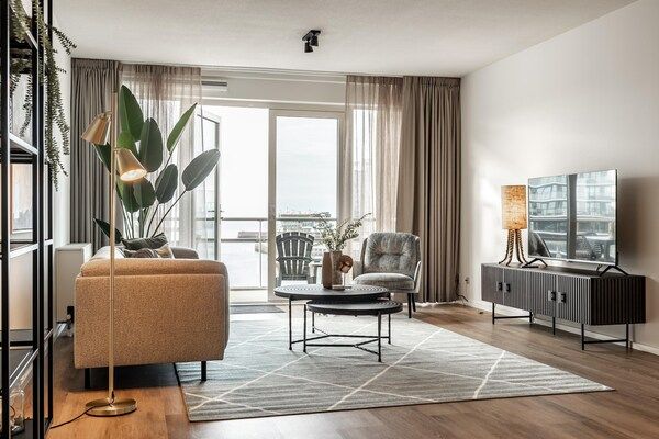 Woonkamer - Luxe appartement, Scheveningen in Scheveningen (2)