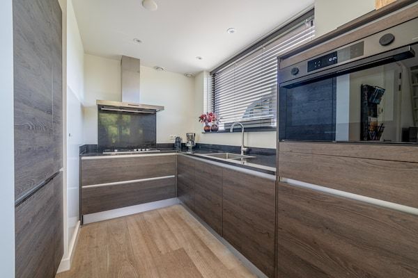Keuken - Vakantiehuis met sauna in Egmond aan den Hoef (4)