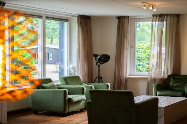 Woonkamer - Ruime villa in Hoenderloo in Hoenderloo (3)