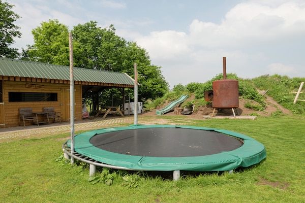 Sfeer - Chalet in Nederland met Uitzicht op Weiden in Heeten (5)