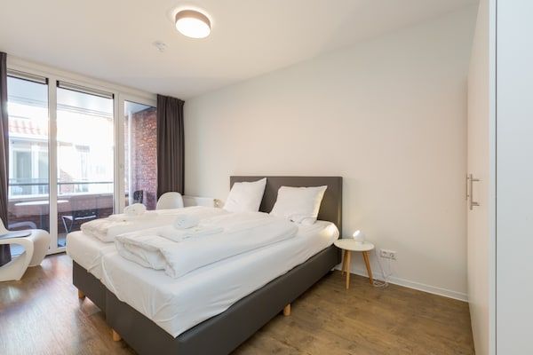 Slaapkamer - Modern Strandappartement Zoutelande in Zoutelande (5)