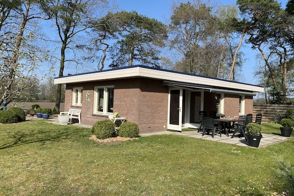 Terras - Vakantiehuis in Reutum met Bubbelbad in Reutum-Weerselo (1)
