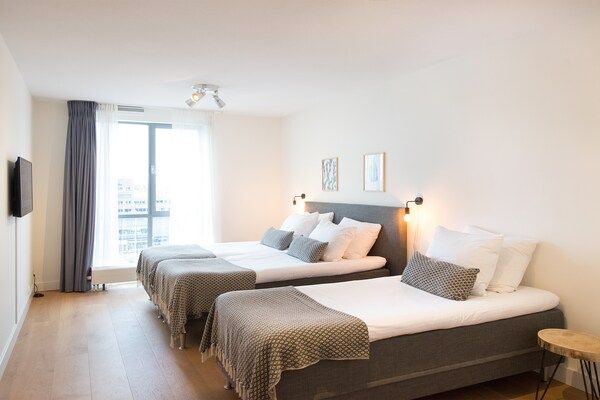 Slaapkamer - Luxe penthouse met dakterras in Scheveningen (4)