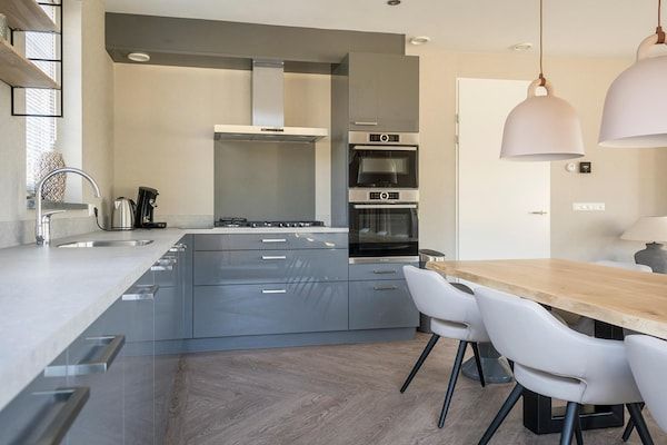 Keuken - Moderne villa met een privéterras in De Cocksdorp in De Cocksdorp Texel (4)