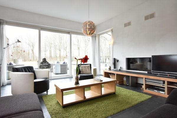 Woonkamer - Villa in Luttenberg bij Nationaal Park in Luttenberg (2)