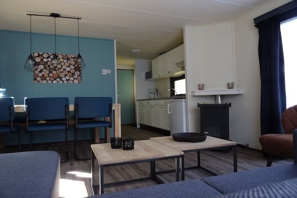 Keuken - Chalet bij Loonse en Drunense Duinen in Udenhout (4)