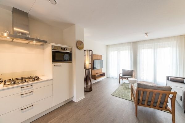 Keuken - Appartement in Maastricht met Zwembad in Maastricht (2)