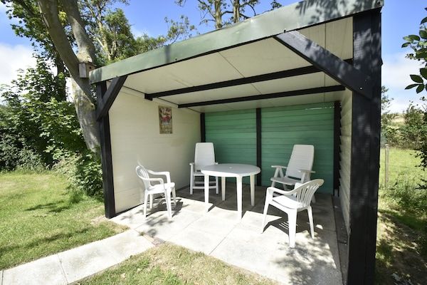 Terras - Appartement in Hippolytushoef voor 2 gasten in Hippolytushoef (5)