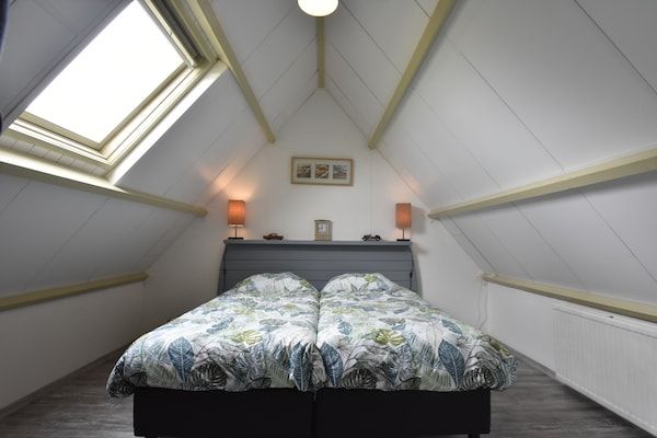 Slaapkamer - Appartement in Hippolytushoef voor 2 gasten in Hippolytushoef (4)