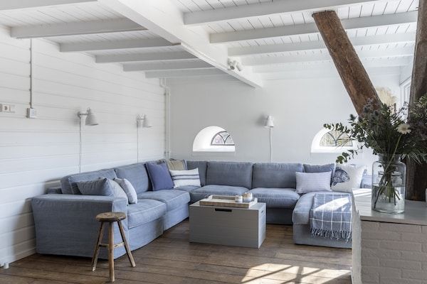 Woonkamer - Boerderij met dichtbij zee en bos in Groet (Schoorl) (2)