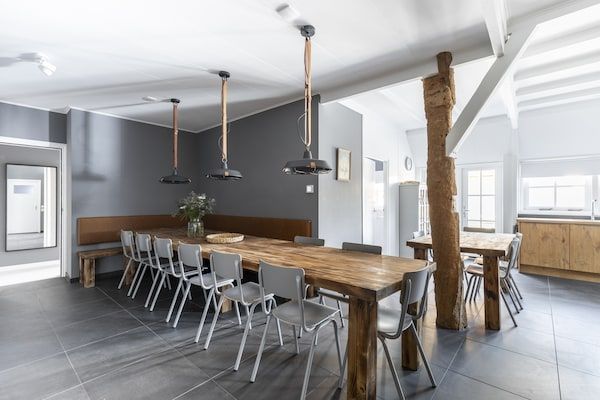 Eetkamer - Boerderij met dichtbij zee en bos in Groet (Schoorl) (5)