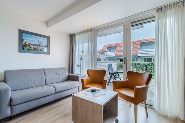 Woonkamer - Appartement op Texel bij De Koog Centrum in De Koog Texel (2)
