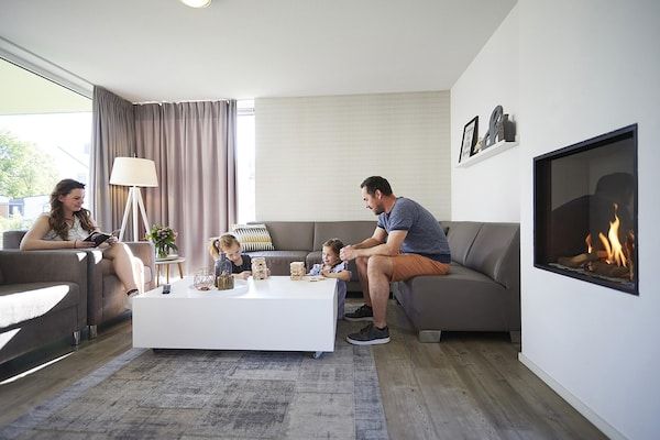 Woonkamer - Bungalow in Limburg met Luxe Keuken in Roggel (2)