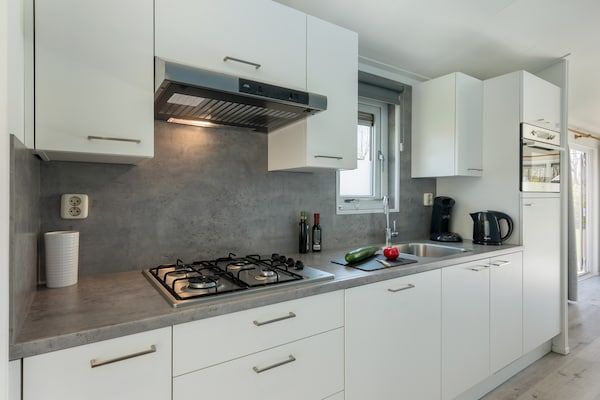 Keuken - Chalet op Texel bij Strand en Zee in De Koog (3)