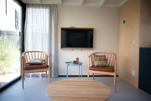Woonkamer - Sea Lodge in Zandvoort bij Noordzeestrand in Zandvoort (5)