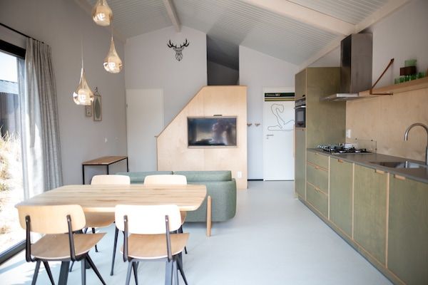 Keuken - Sea Lodge Zandvoort bij Noordzeestrand in Zandvoort (2)