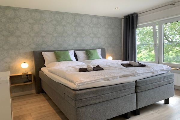 Slaapkamer - Rustige groepsretraite in de natuur in Megchelen (5)