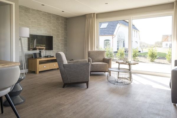 Woonkamer - Vakantiehuis in De Cocksdorp bij Strand in De Cocksdorp Texel (5)