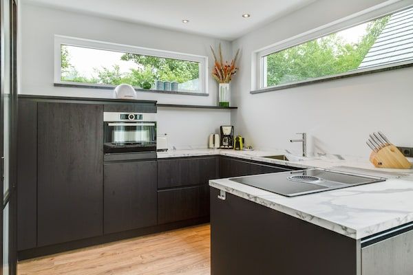 Keuken - Bungalow op Texel bij De Koog Strand in De Koog Texel (5)