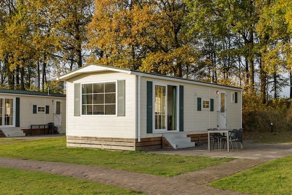 Buitenkant - Charmant Chalet in Borger in Borger (1)