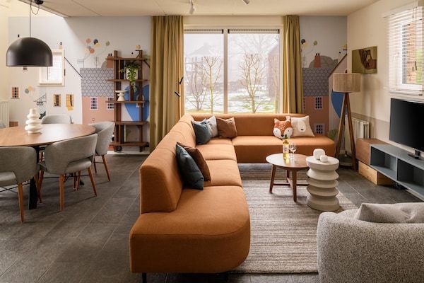 Woonkamer - Vakantiehuis in Maastricht met Tuin in Maastricht (5)