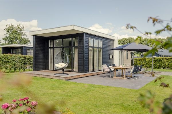 Buitenkant - Moderne bungalow met tuin in Twente in Rijssen (1)