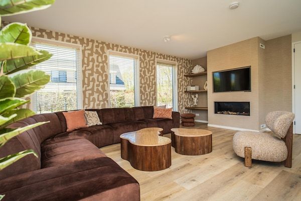 Woonkamer - Vakantiehuis in De Koog bij de Zee in De Koog Texel (4)